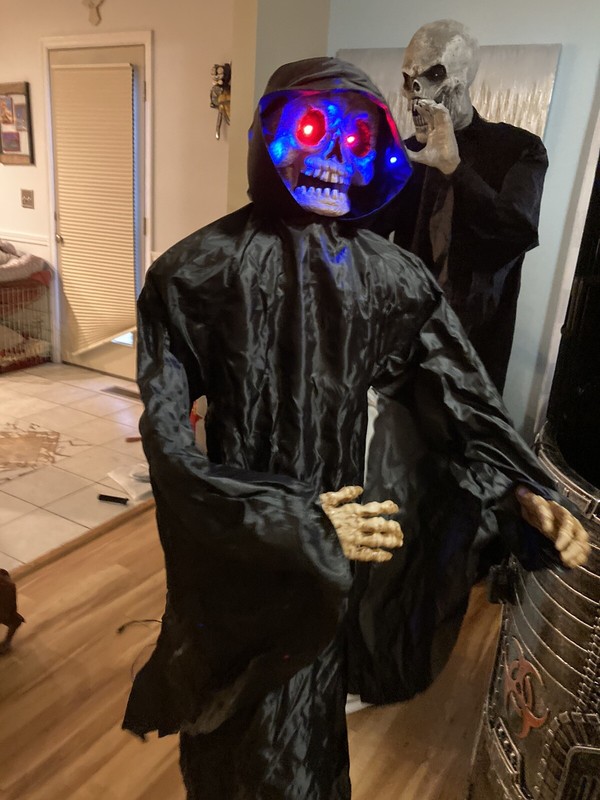 Spirit Halloween Tekky Toys Floating Monsters Reaper! W/box Animatronic Prop