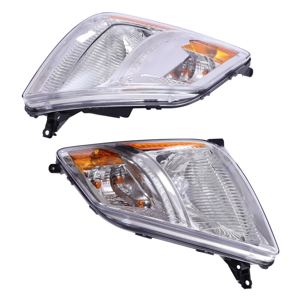 Left & Right 1 Pair For 2004 2005 2006 Toyota Prius Head Lights Halogen Headlamp Foto 3 de 4