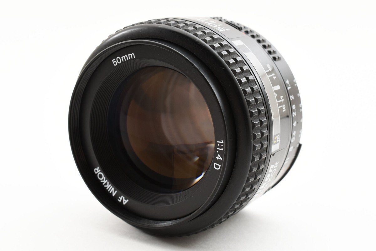 美品 Nikon AF NIKKOR 50mm F1.4 Nikon AF NIKKOR 50mm f/1.4 D Standard Prime Lens From Japan [Exc+]