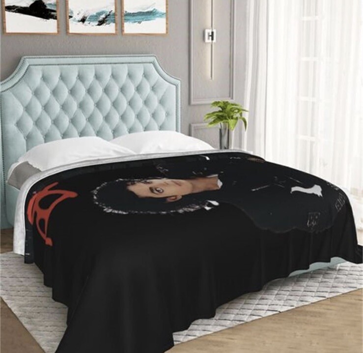 Michael Jackson Fleece BAD Blanket eBay