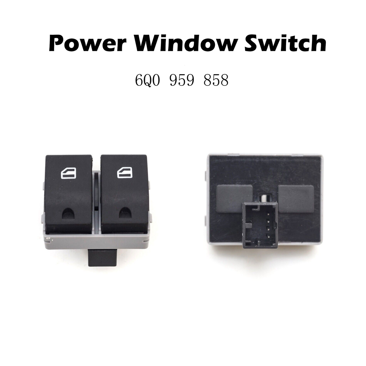 Window Switch Control 6Q0 959 858 for VW Polo Fox Seat Ibiza