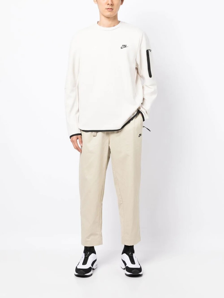 NEW Nike Sportswear Tech Pack Beige Brown Woven Unlined Mens XS