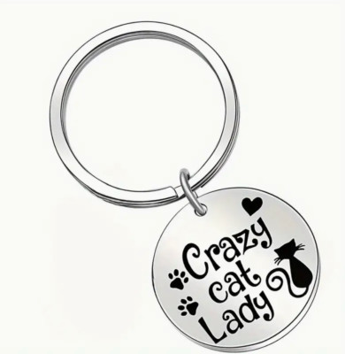 Schlüsselanhänger ''Crazy Cat Lady''   Ein Must-Have für Katzenliebhaberinnen