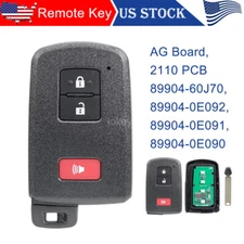 For 2016 2017 2018 2019 2020 Toyota Tacoma Remote Smart Key Fob 3B + AG Board