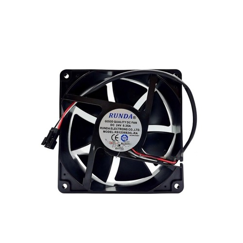 Nuova ventola di raffreddamento inverter per saldatrice RUNDA RS1238B24L-RA DC24V 0,35A 12CM - Foto 1 di 7