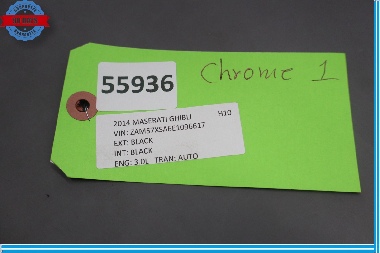 Maserati Ghibli 2014-2020 Front Left Body side trim