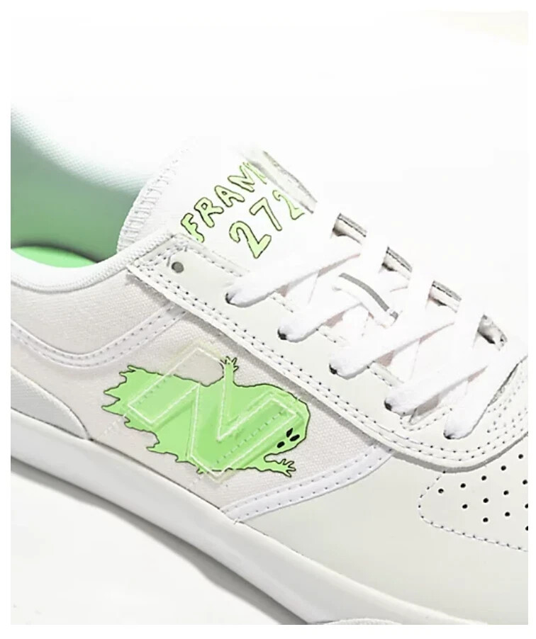 New Balance NB Numeric 272 x Frank Villani Ghost Green White Skate