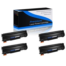 4PK CRG-126/128 Toner Cartridge for Canon 126 128 ImageClass LBP6200d D550 D530