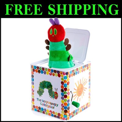 The Very Hungry Caterpillar Jack in the Box - Delightful First Toy for Babies