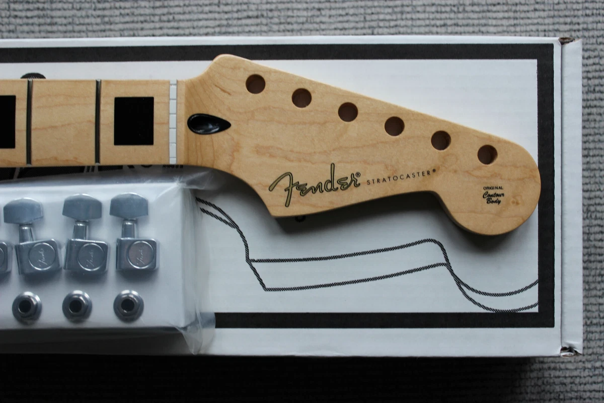 Fender Player Stratocaster Neck w/ Block Inlays & Tuners