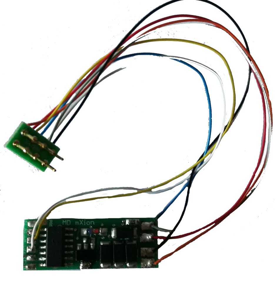 DRIVE-S 2.0 (2A Lokdecoder, SUSI, 4 Funktionsausgänge), Steckschuhe LGB Getriebe - Bild 2 von 2