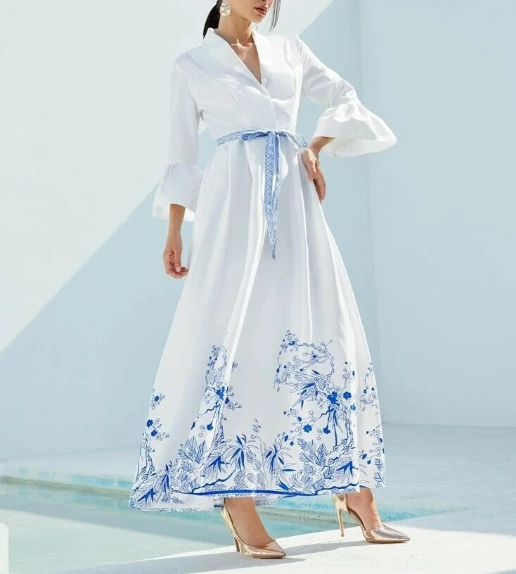 Shein shop blue dress