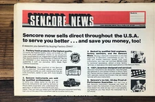 Sencore News DVM56 SC60 VA48 23 pg  Dealer Newspaper*Original*
