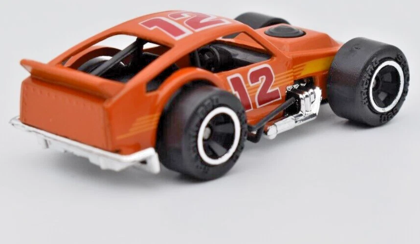 Matchbox Superfast Modified Racer orange 12 Goodyear. Made in China - Photo 2/3