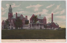 OHIO SIDNEY SHELBY COUNTY ORPHANAGE POSTED 2909 TO WILLIAM SCHMIDT, SWANDER, OH.