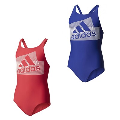 adidas Badeanzug Mädchen Kinderbadeanzug Kinder Chlorbeständigen UV Schutz 50+