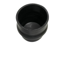 3 Id Hump Hose Straight Coupler Silicone Turbo Intake Black 4-ply