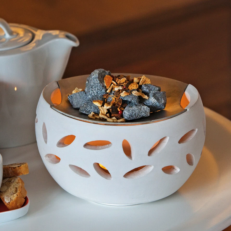 Vitalofen Zimmersauna Duftlampe Raumduft Wellness Aromalampe Saunasteine Luna 1A - Bild 2 von 4