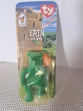 Ty Teenie Beanie Baby Erin the Bear 1997 1998 Mcdonalds Opened