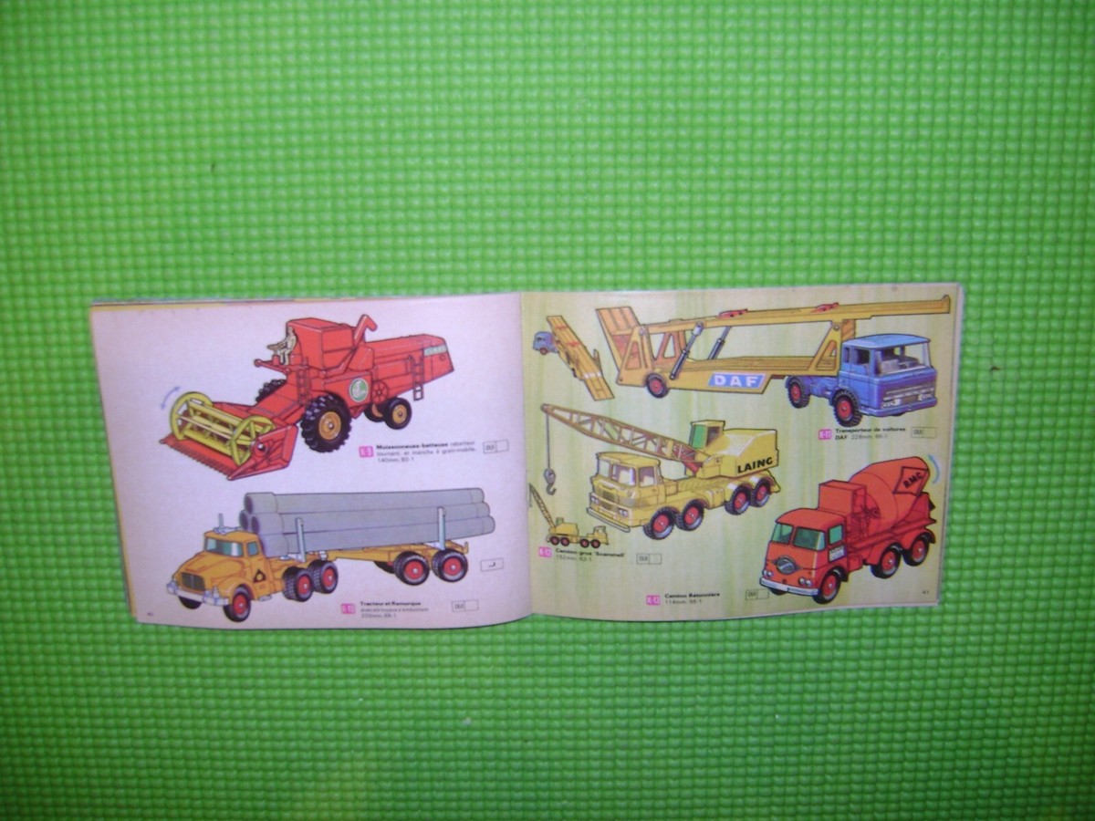 Matchbox Superfast Catalogue Ed Internationale 1970 D'Origine En Tres