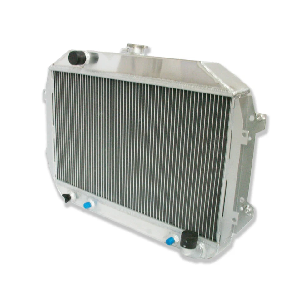 3 Row Aluminum Radiator For 1970-1975 Nissan/Datsun 240Z/260Z 1971 1972 1973 74 - Image 2 of 4