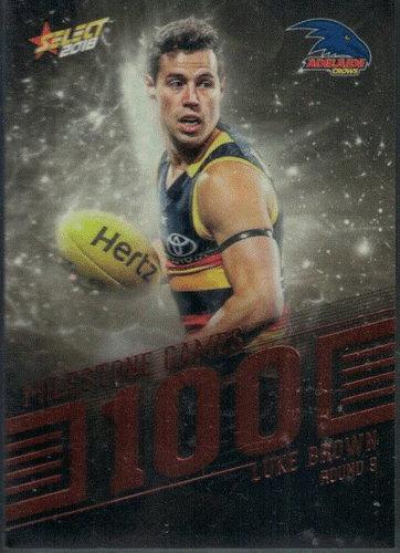 2018 AFL Select Footy Stars AFL MILESTONE GAMES; Individual Card Sale. - Picture 2 of 10