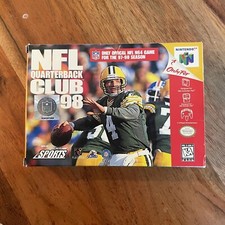 NFL Quarterback Club 98 Nintendo 64  N64 Authentic BOX ONLY