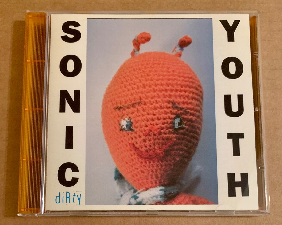 VG+) CD - Dirty by Sonic Youth (1992) Limited Edition Orange VG+) CD - Dirty by Sonic Youth (1992) Limited Edition Orange