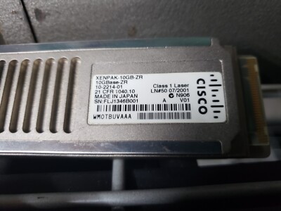 New XENPAK-10GB-ZR Cisco Compatible 10GBASE-ZR XENPAK Transceiver