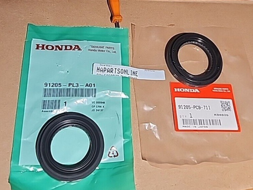 Honda Civic SI OEM Genuine Axle Seals 2PC SET K Series 6SPD NEW - Foto 10