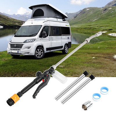 For Suburban 232767  SET RV Water Heater Anode Rod Flush Wand Tank Rinser 9.25'' 