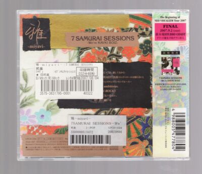 MIYAVI/7 SAMURAI SESSIONS-We're KAVKI BOIZ-[CD]JAPAN[with OBI] | eBay