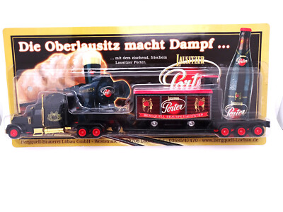 Rarität, Freightliner FLD 120 TL mit Waggon, Löbauer Bergquell, Porter, Nr.024
