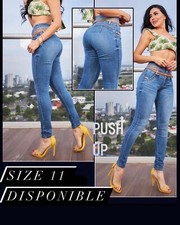Colombian High Waist Butt Lift Levanta Cola Skinny Jeans
