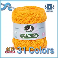 Abuela No.6 [70grs] - Omega 100% Mercerized Cotton Yarn