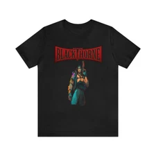 Blackthorne SNES Cyberpunk Retro Style 90's Video Game Pixel Art Unisex T Shirt 