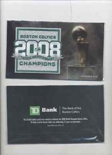 Boston Celtics embroidered patch 10th anniversary of 2008 championship SGA #1 of
