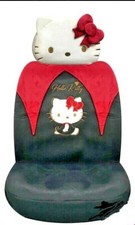 Hello Kitty Car Seat Cover With Headrest Cover Premium Fabric Universal Fit
