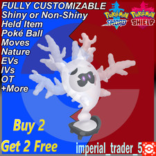 Pokémon Sword and Shield ✨ Shiny Cursola ✨ W/ Best 6IV Customizable