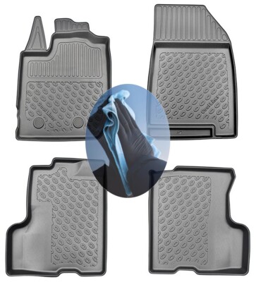 Z510568 TPE-Schalenmatten kompatibel mit  Dacia Duster Access 2 Facelift Steilhe