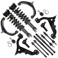 For Dodge Ram 1500 4WD 2006-2008 Front Struts Upper Control Arms Sway Bars