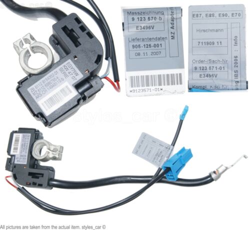 BMW 1 3 Series X1 E87 E84 E88 E90 E70 LCi Negative Battery Cable IBS 61129164352 - Picture 1 of 12