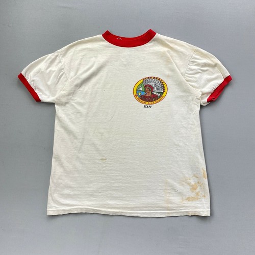 Vintage 70s Boy Scout Staff Distressed 