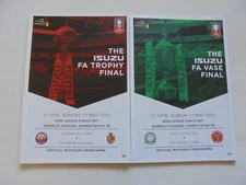 2025 FA TROPHY & VASE FINAL - ALDERSHOT v SPENNYMOOR / WHYTELEAFE v WHITSTABLE