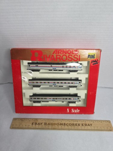 Coche de pasajeros Rivarossi Arnold escala N 0528 Amtrak paquete de 3 nuevo en caja | Zustand: Used