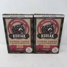 Kodiak Cakes Protein Power Cakes, Pancake  Waffle Mix Cinnamon Oat 20 oz 2Ct 