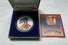 2000 US Silver Eagle 1 oz. in Full Color Box/Coa