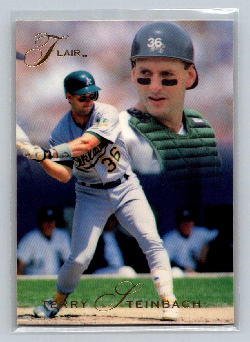 1993 Flair #263 Terry Steinbach Oakland Athletics Baseball Card | eBay