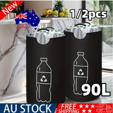 1/2X Large Capacity Folding Recycle Bin Recycling Organizer Bin Multifunctional