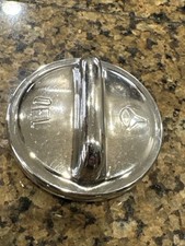 Vintage Oem Mercedes R107 W108 W115 W116 W123 W126 Chrome Metal Oil Filler Cap